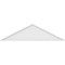 Ekena Millwork Peaked Cap Smooth Architectural Grade PVC Pediment, 78"W x 20-1/2"H x 2"P (Pitch 6/12) PEDPS078X205PKC00 - alternate 6